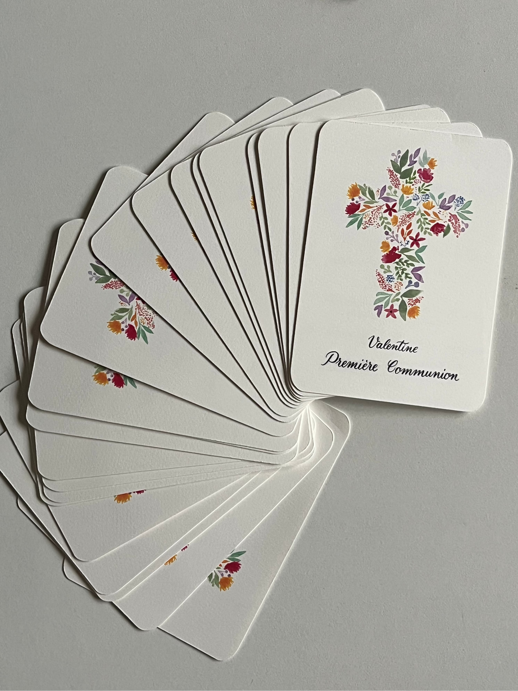 Faire-part simple — Aquarelle & Calligraphie