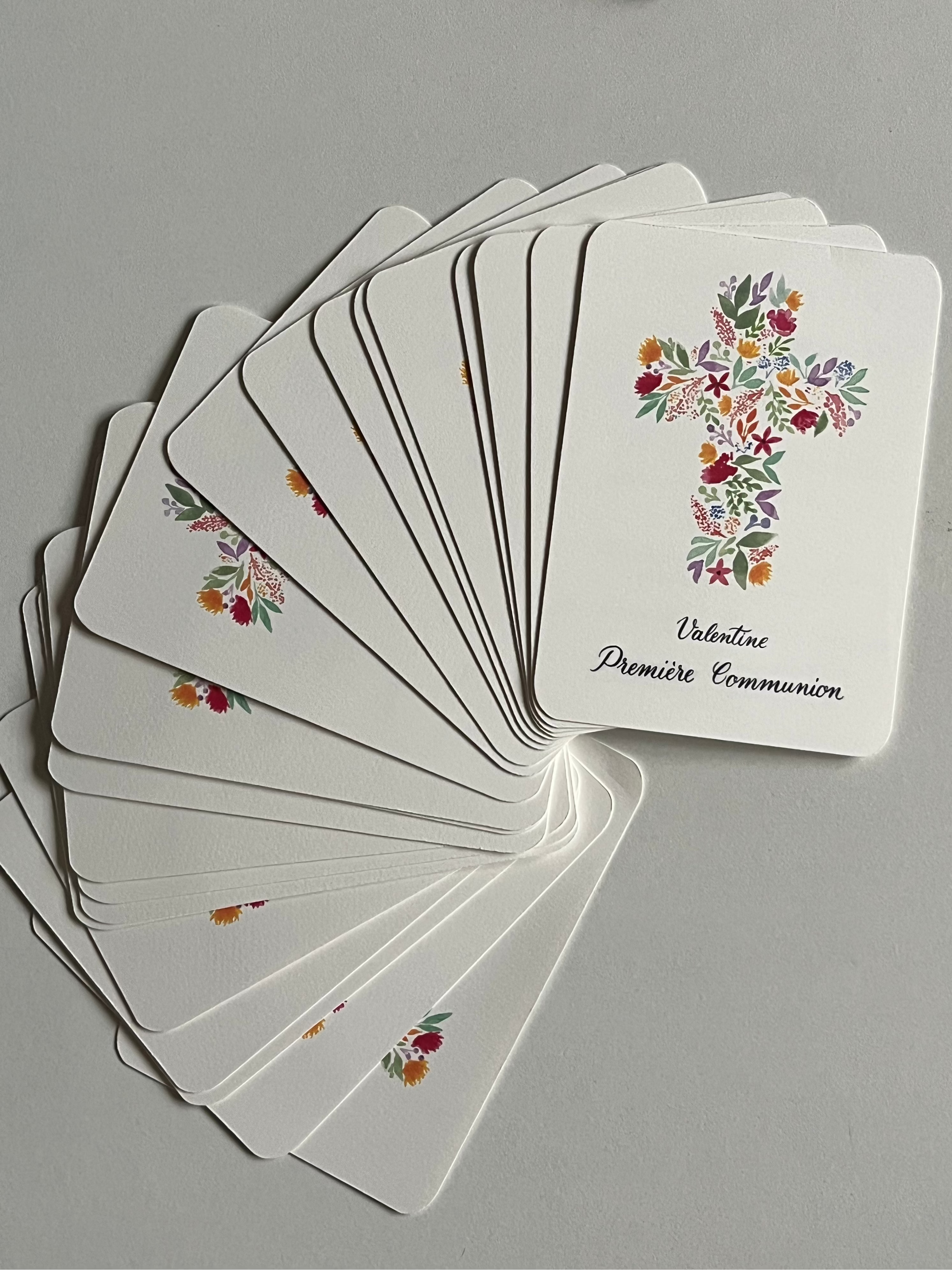 Faire-part simple — Aquarelle & Calligraphie