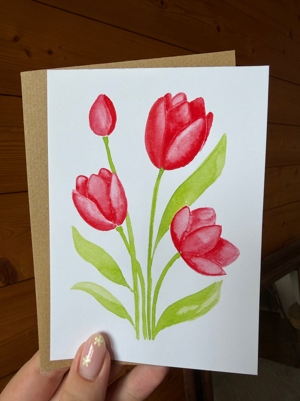 Carte Tulipes – Moments Fleuris