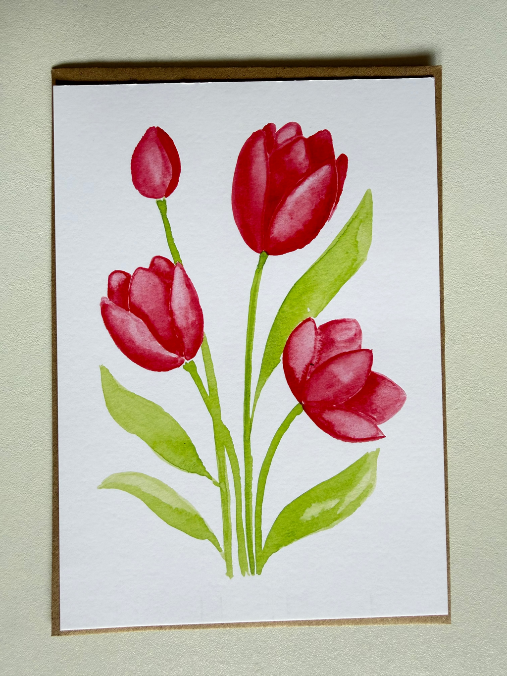 Carte Tulipes – Moments Fleuris