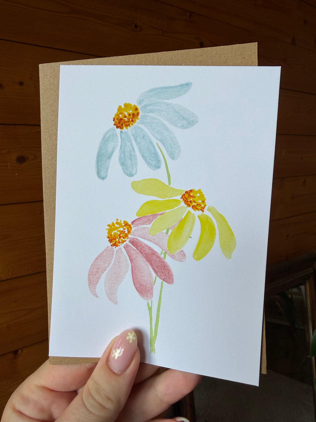 Carte Marguerites – Moments Fleuris