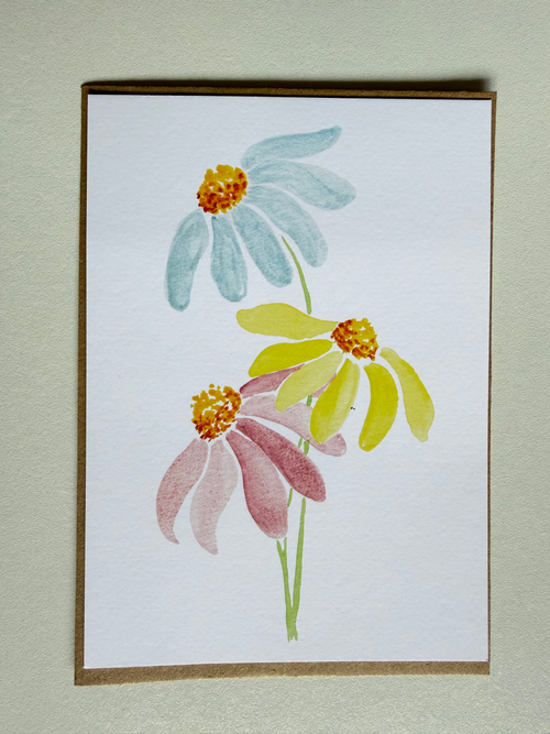 Carte Marguerites – Moments Fleuris